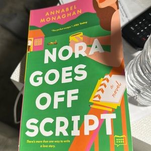 Nora goes off script romance book. Wow